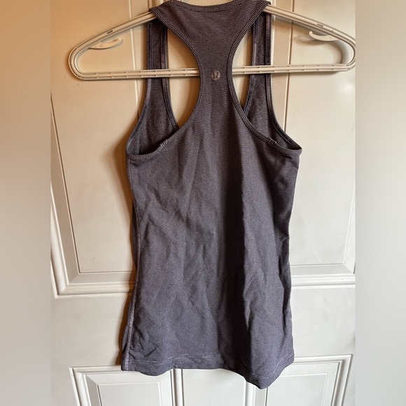Lululemon | Purple Stripped Tank Top - Picture 5 of 7